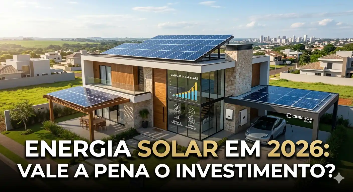 Rentabilidade de energia fotovoltaica
